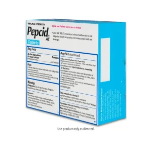 Original Strength PEPCID AC® Tablets with Famotidine